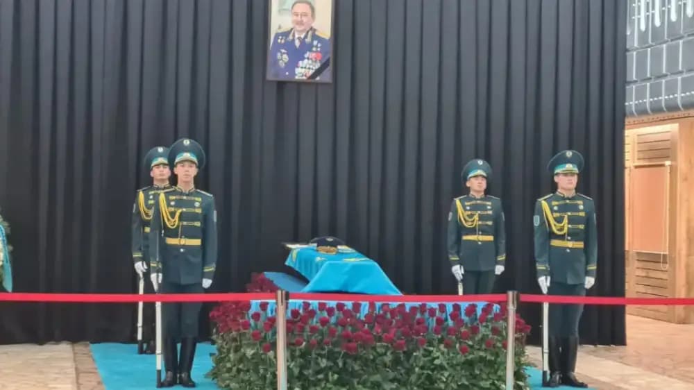 Алматыда ғарышкер Талғат Мұсабаевпен қоштасу рәсімі өтіп жатыр