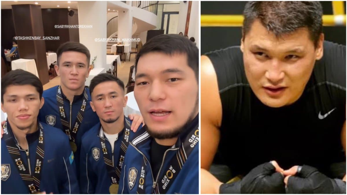 «Шымкенттің бокс стилі бөлек қой!»: Бокстан әлем чемпиондары Руслан Берденовке ерекше алғыс білдірді