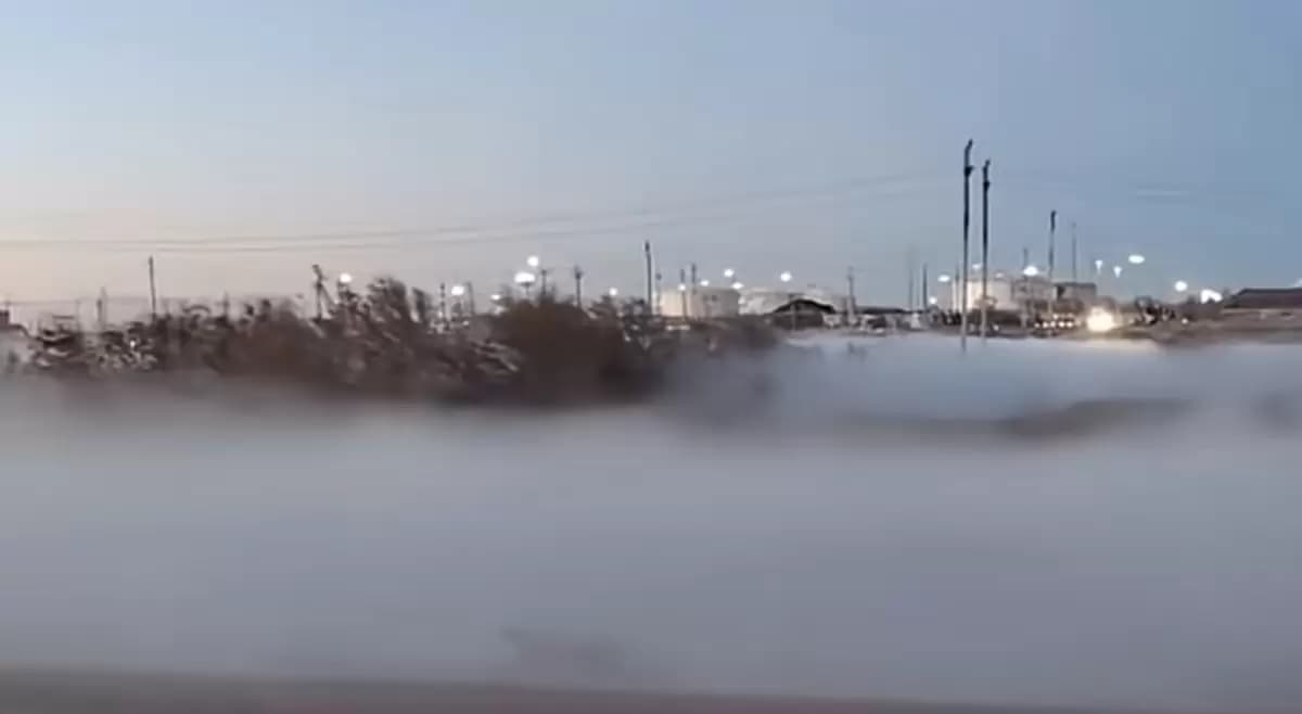 Жаңаөзендегі газ құю бекетінде сұйытылған газ сыртқа таралып кеткен