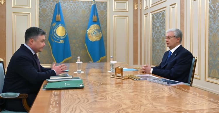 Тоқаев Ұлттық банк төрағасы Тимур Сүлейменовті қабылдады