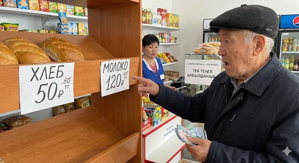 Теңге емес, рубль: Қазақстанда заң бұзған дүкен иесі жазаланды