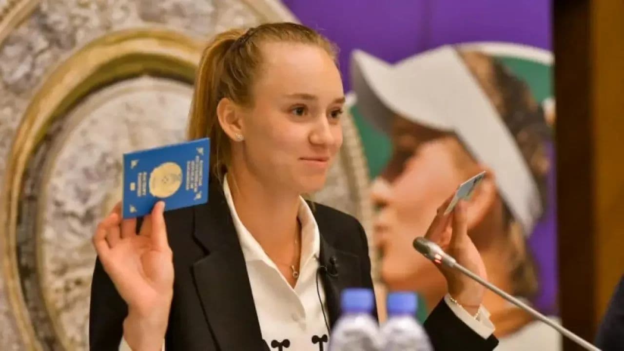 «Мәскеуде тұрады, Ресей азаматы»: Қазақстандық теннисші Елена Рыбакинаның азаматтығына байланысты дау шықты