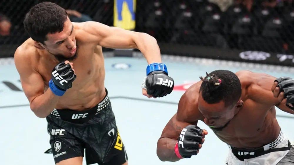 UFC-дегі алғашқы жеңіс: Әліби Ыдырыс Хьюстонда қарсыласын тізе бүктірді