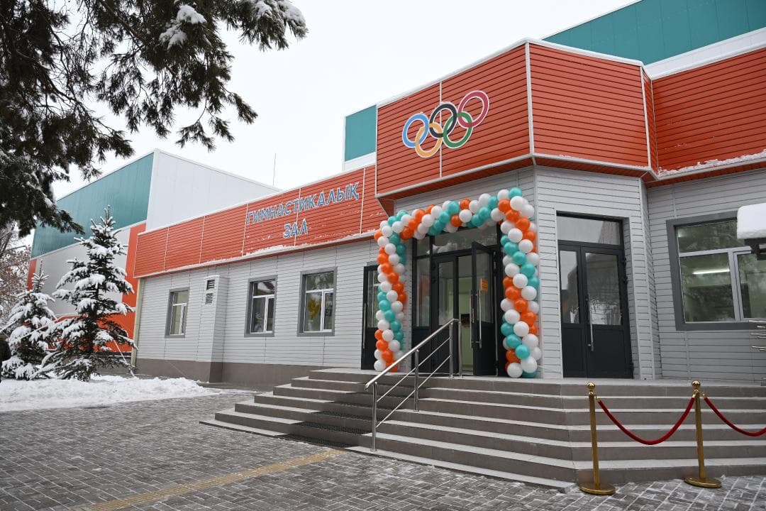Жетісу облысында өңірдегі алғашқы көркем гимнастика залы қолданысқа берілді
