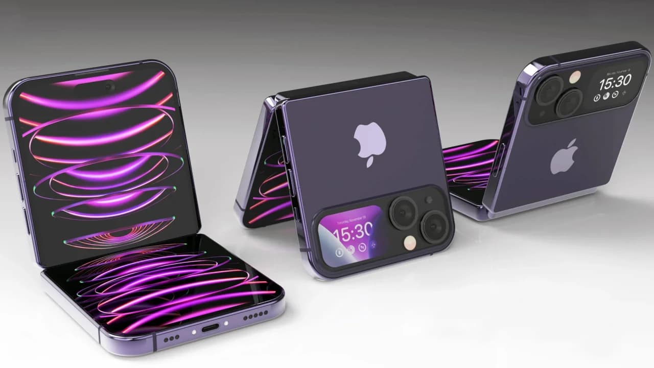 Apple алғашқы «бүктелетін» iPhone моделін таныстырмақ (ФОТО)