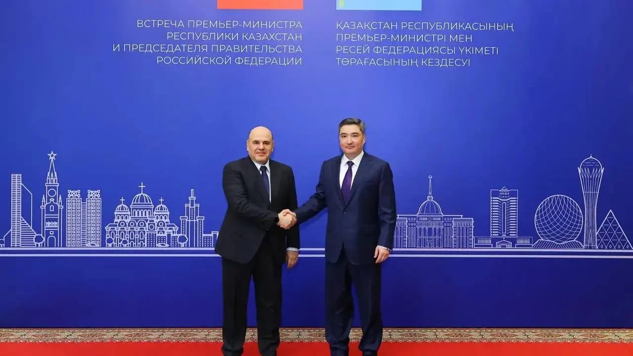 Ресей Қазақстанға 28,5 млрд доллар салды: Мишустин мен Бектенов Астанада кездесті