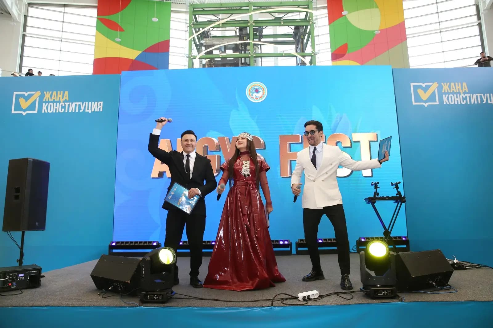 «ALGYS FEST» концерті аясында 5000-нан астам алматылық референдумды қолдады