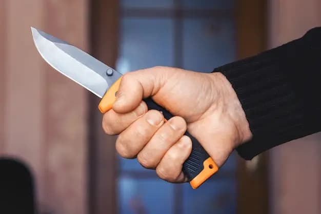 Талдықорғанда бұрын кісі өлтірген ер адам әйел адамға пышақ салып, мерт қылды