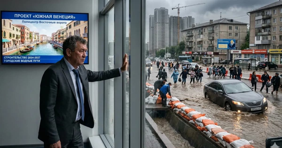 Алматы «Венецияға» айналуда: қала су астында қала ма?