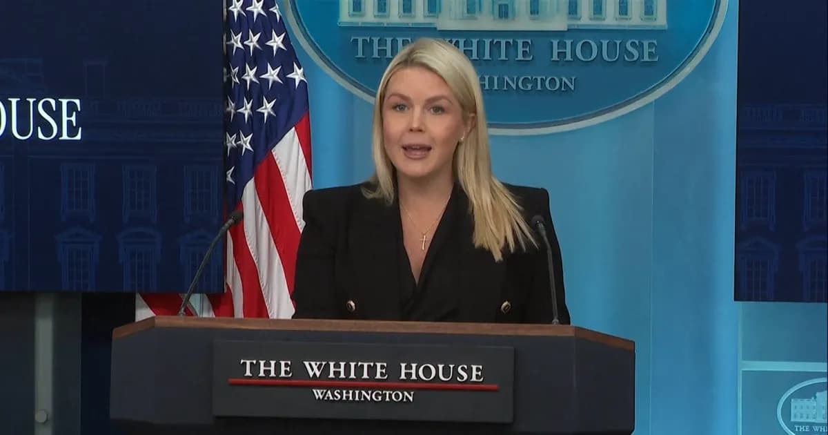 Ливитт демократтарды Трампқа қарсы «жек көру культін» насихаттады деп айыптады