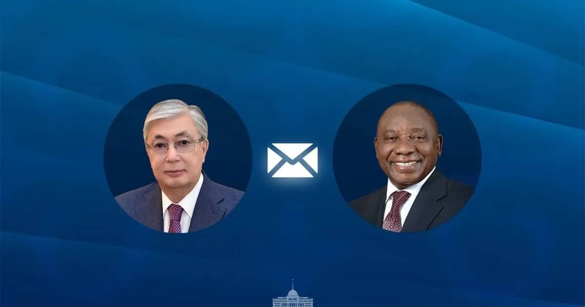 Тоқаев Оңтүстік Африка Президентін Демократия күнімен құттықтады