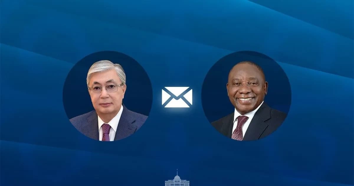 Тоқаев Оңтүстік Африка Президентін Демократия күнімен құттықтады