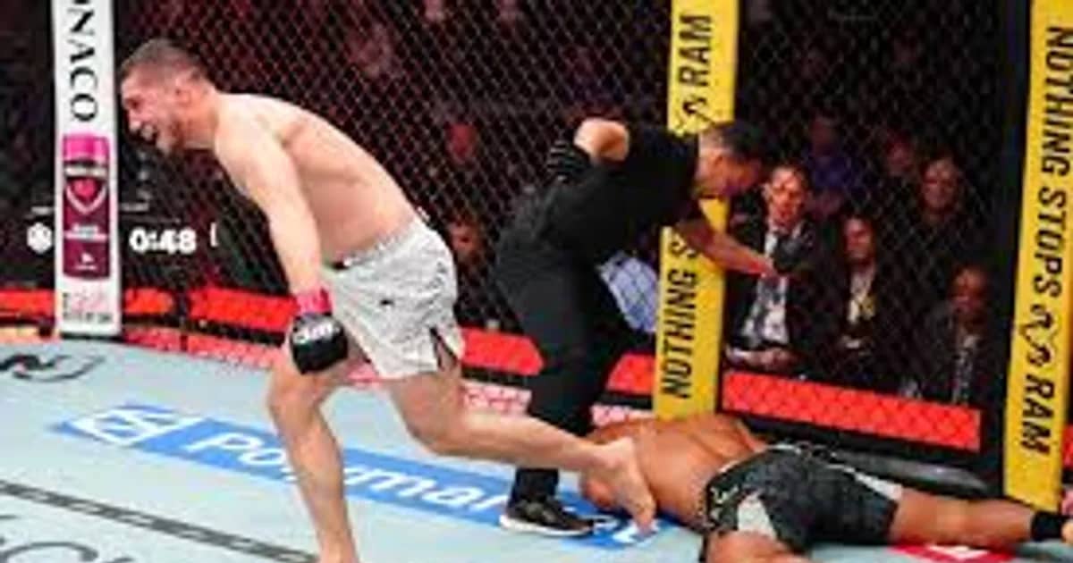 Байсангур Сусуркаев UFC 328 турнирінде қарсыласын тұншықтыру әдісімен жеңді