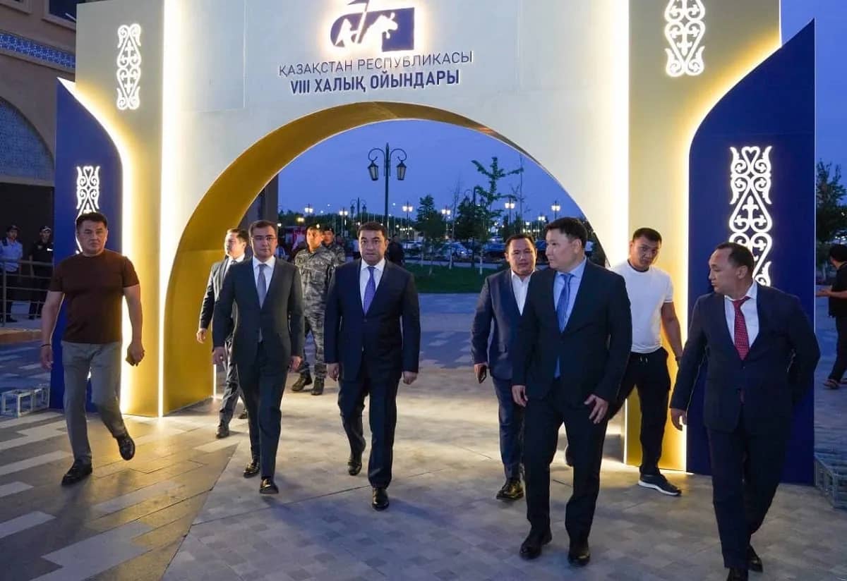 Түркістанда Қазақстан Республикасының VIII Халық ойындары салтанатты түрде ашылды