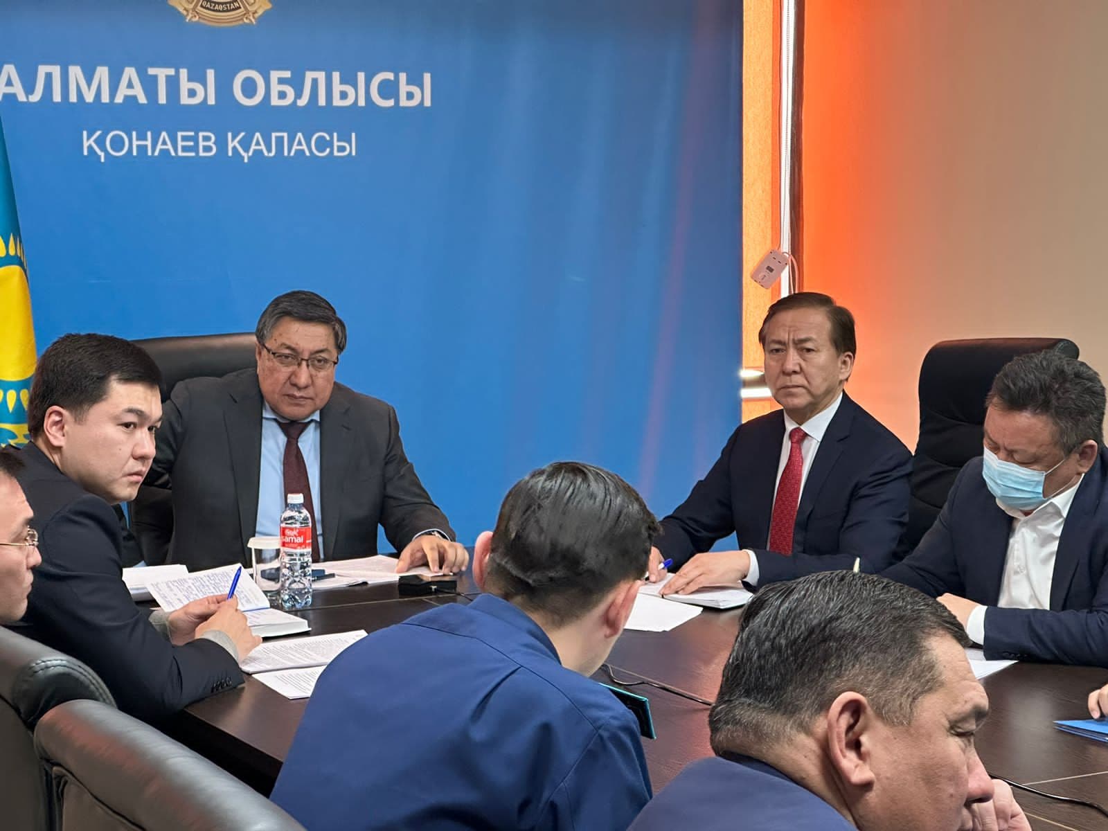 Алматы облысы төтенше жағдайлардың алдын алу және оларды жою жөніндегі комиссиясының отырысы өтті