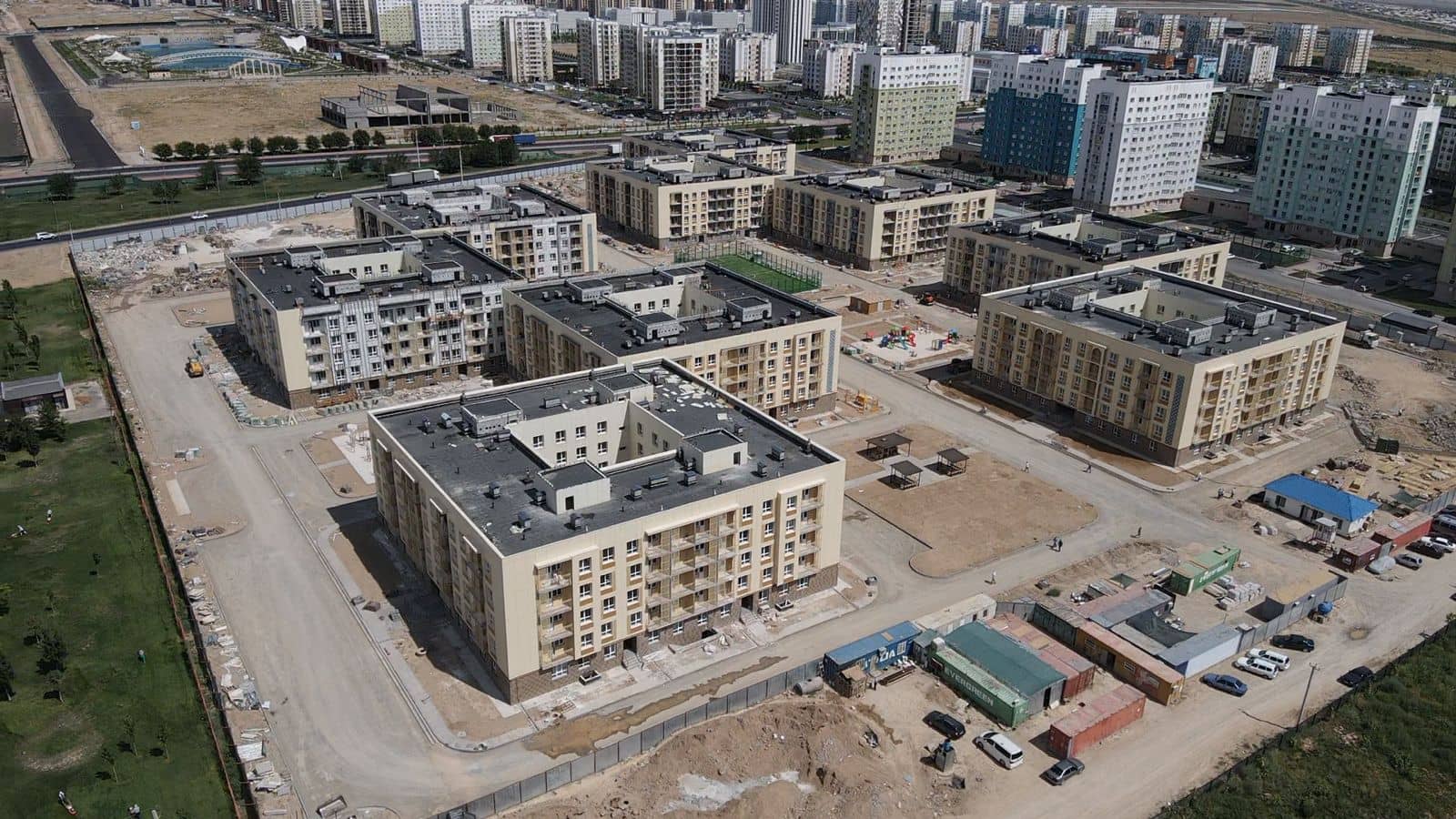 Түркістанда 5 қабатты 15 тұрғын үй пайдалануға беріледі