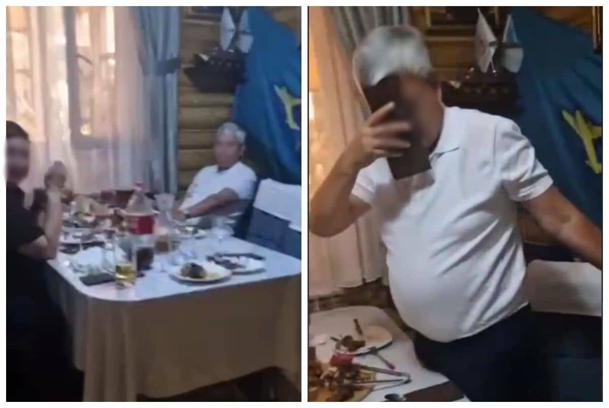 Жетісу облысында депутат пен шенділер жұмыс уақытында кафеде ішімдік ішіп отырған (Видео)