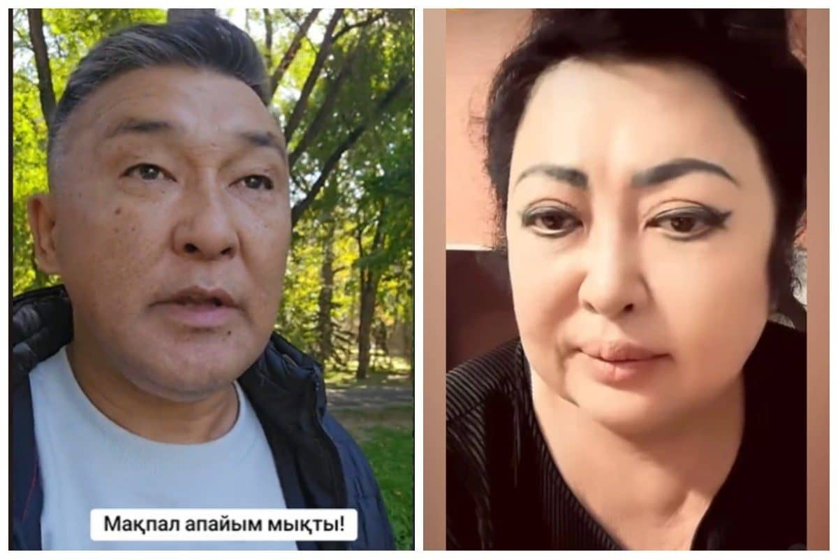 Алмат Сақатов Мақпал Жүнісоваға араша түсіп, халықтан сөз естіді