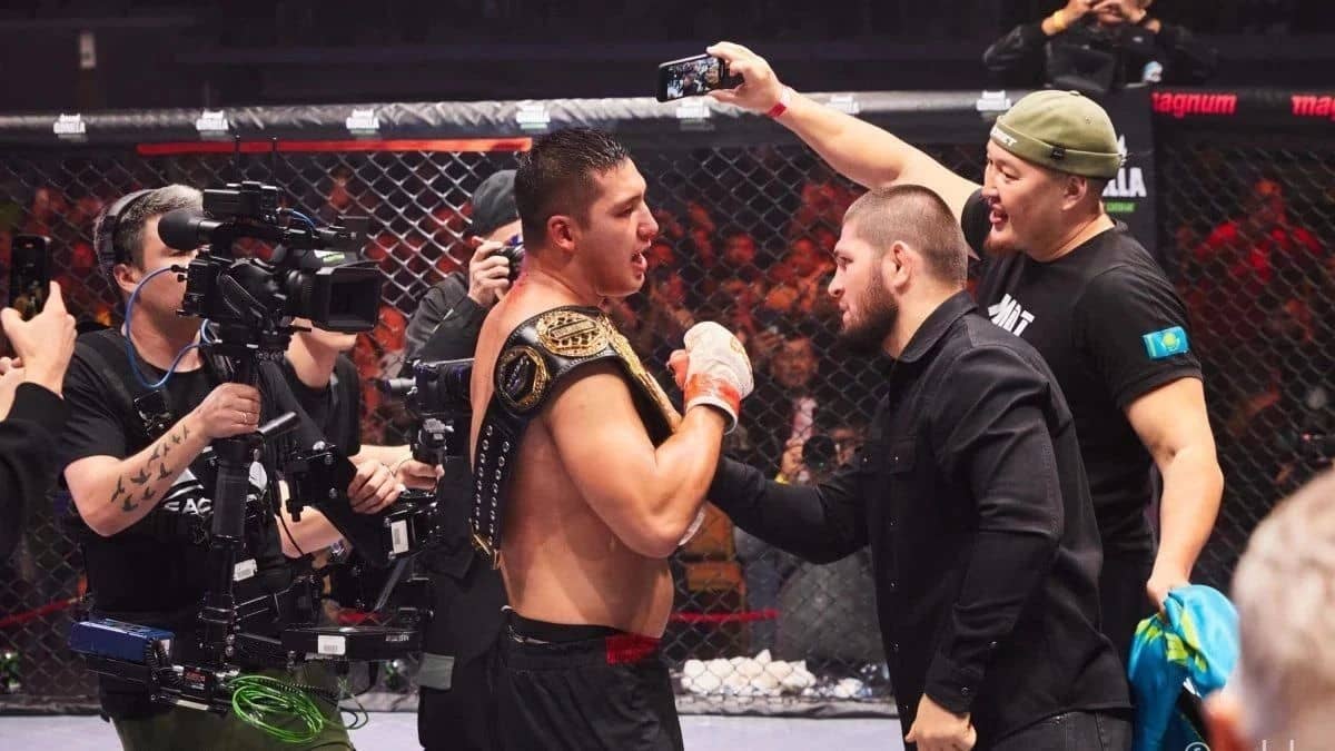 Дияр Нұрғожай UFC-ге жолдама беретін турнирде қарсыласын нокаутқа жіберді