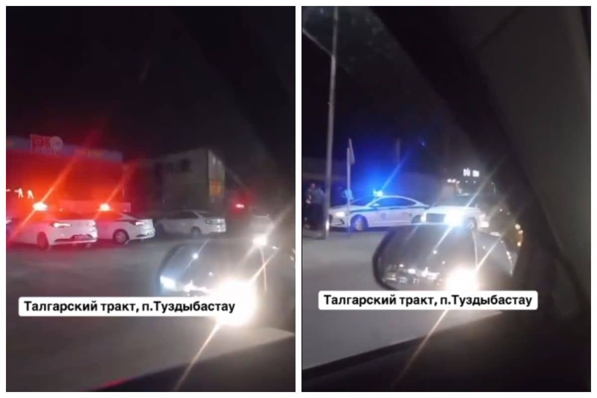 Түнде Талғар маңында қарулы қақтығыс болған: Полиция жағдайға пікір білдірді