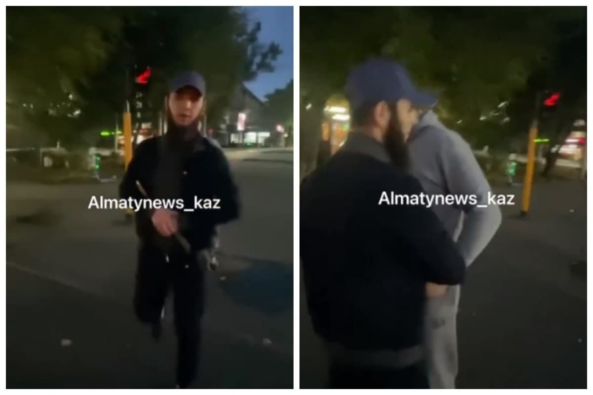 Талғар трагедиясы қайталана жаздады: Алматы көшелерінде пышақ ұстаған үш жігіт мас күйде елді қорқытқан