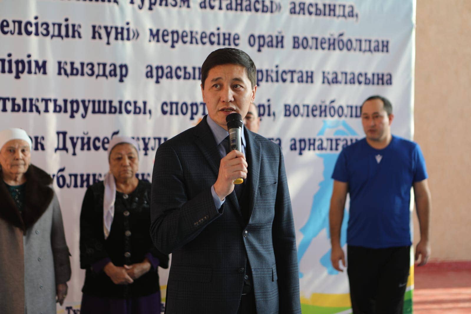 Волейболдан Қыбыраев Тастанбек Дүйсебекұлын еске алуға арналған республикалық турнир басталды