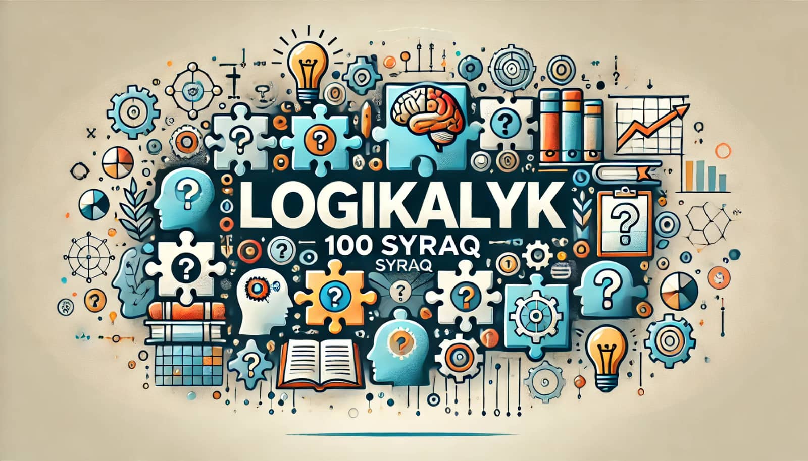 Логикалық 100 сұрақ: Жауабымен