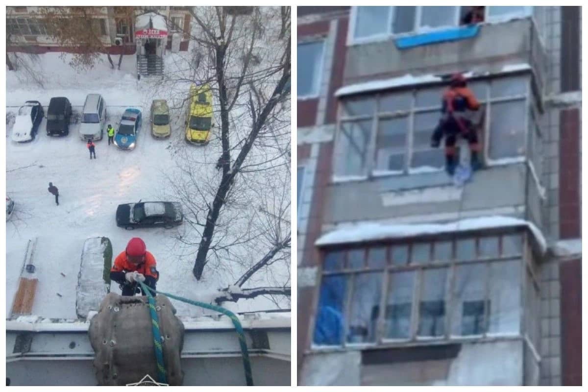 Астанада бала әйелді үсіп қалудан құтқарып қалды