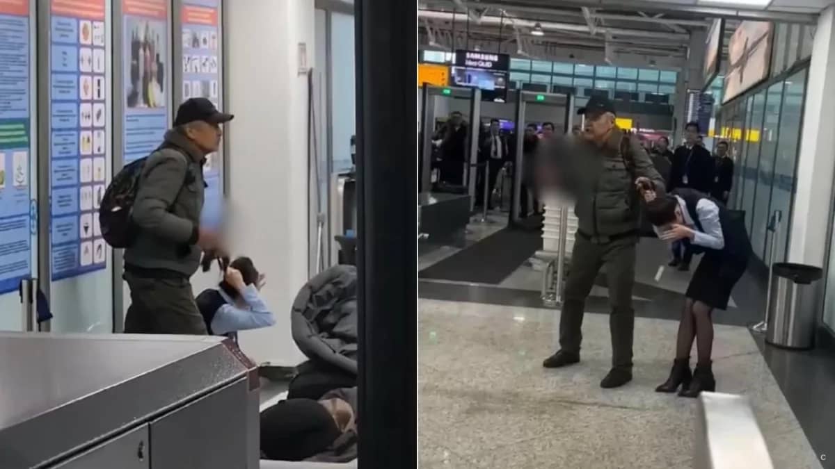 Үш қылмыстық іс қозғалды: Алматы әуежайында жалғызбасты ананы кепілге алған зейнеткер 12 жылға дейін сотталуы мүмкін