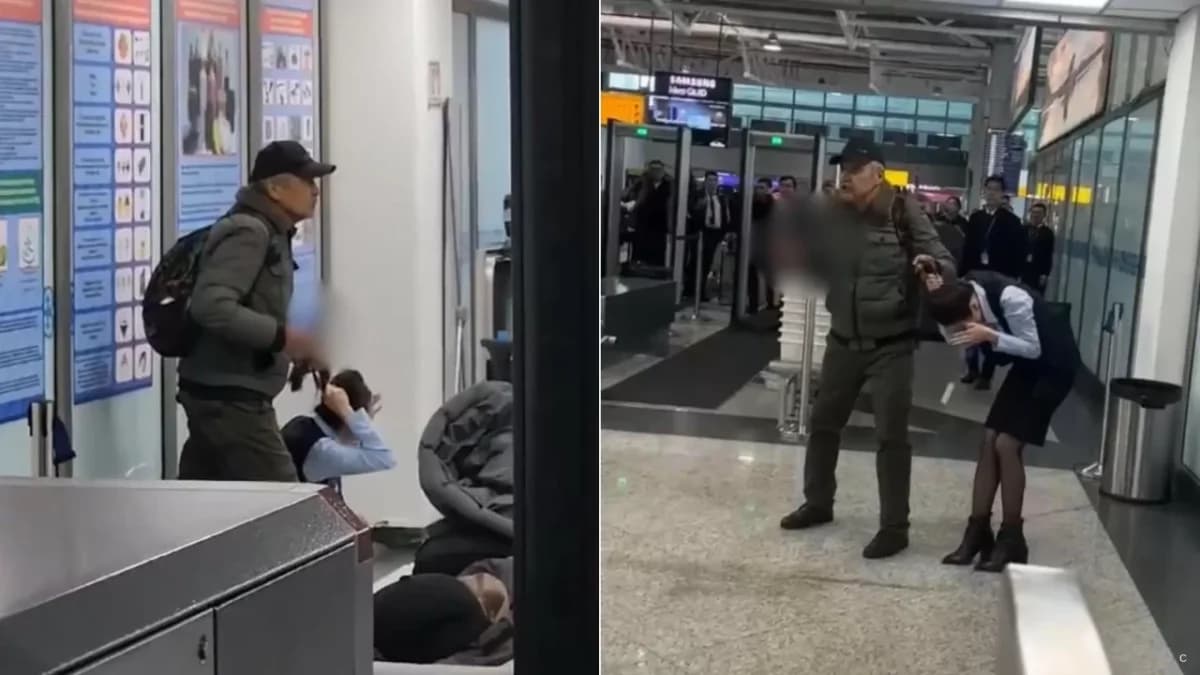 Үш қылмыстық іс қозғалды: Алматы әуежайында жалғызбасты ананы кепілге алған зейнеткер 12 жылға дейін сотталуы мүмкін