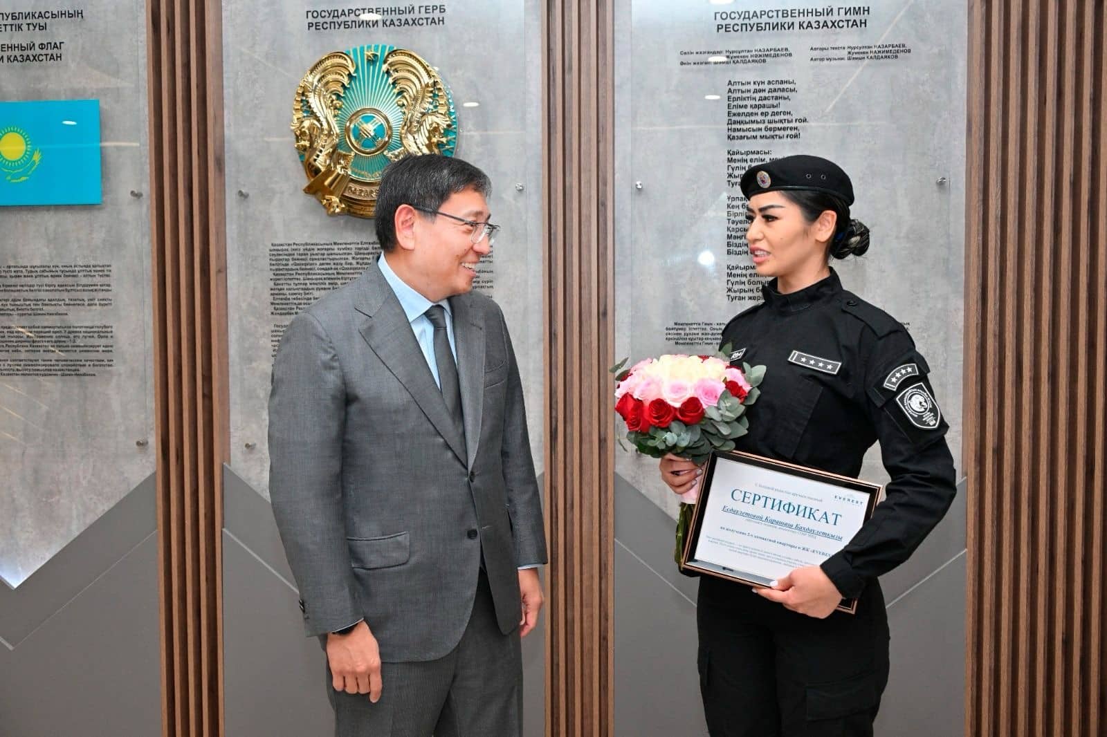 Алматы әкімі Ерболат Досаев қалалық Полиция департаментінің жаңартылған инфрақұрылымымен танысты
