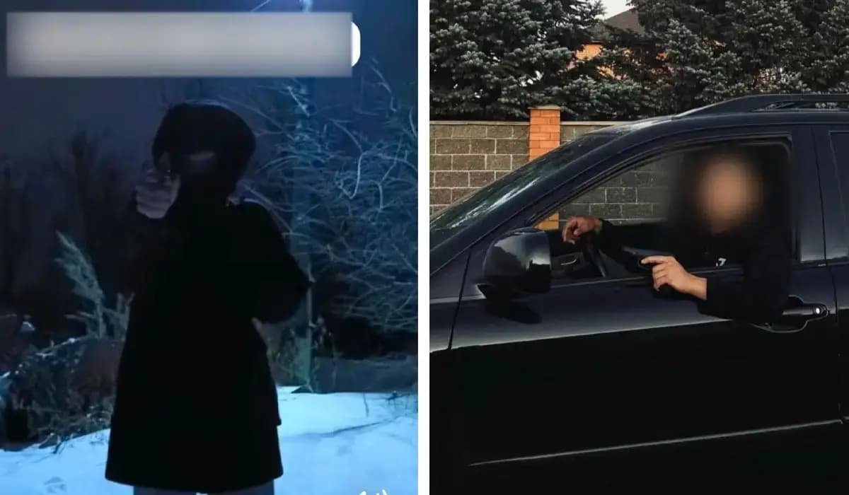 «TikTok-та» қарумен түскен фотосуреттер — алты жасөспірім полицияға жеткізілді