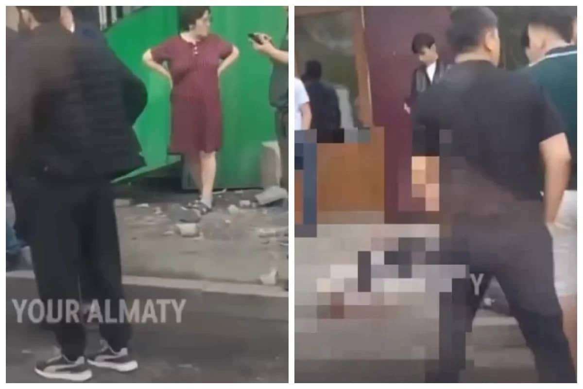 Автобус тротуардағы адамды қағып өлтірді – Алматыда жантүршігерлік апат болды