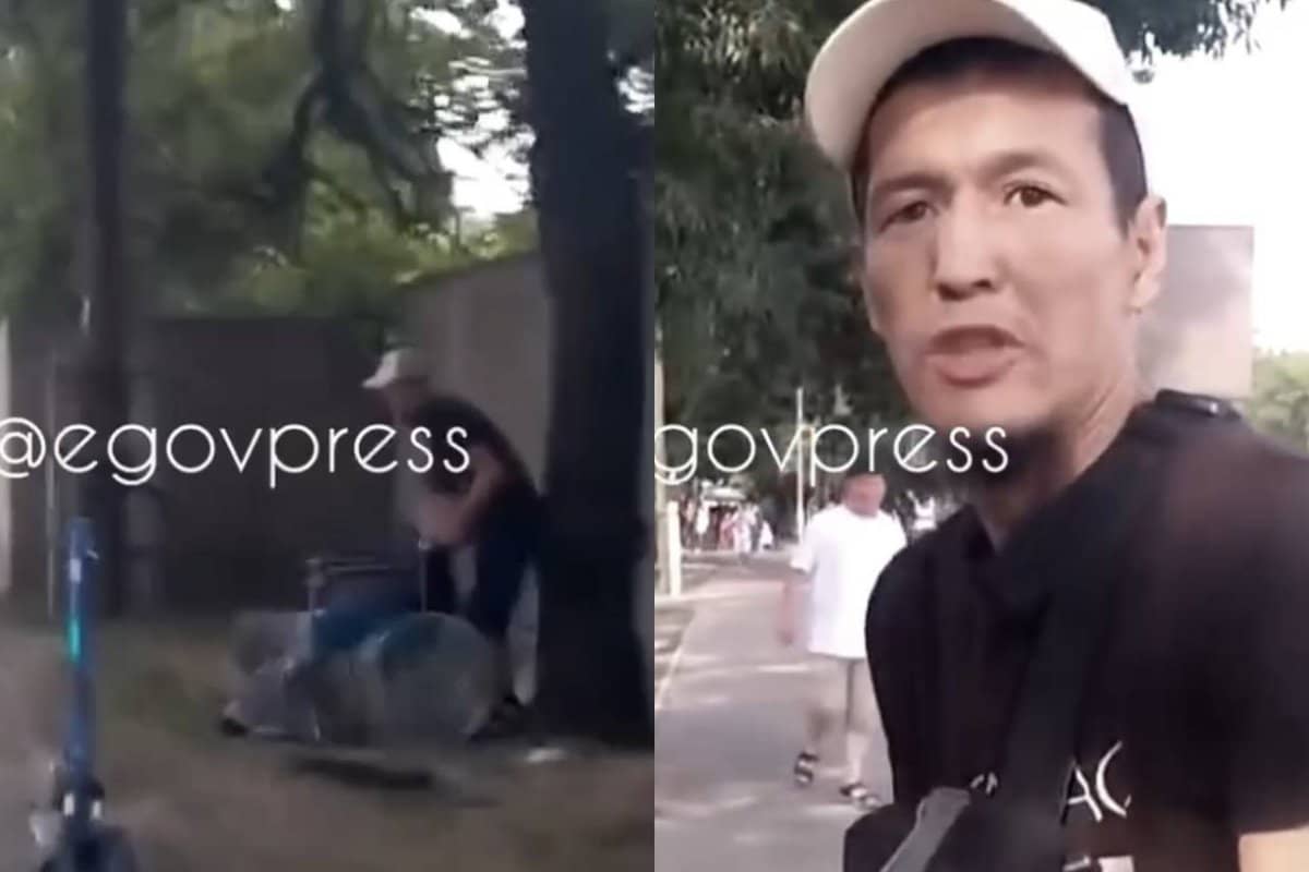 Алматыда ұлы мүгедек қарт әкесін ұрып-соққан сәті видеоға түсіп қалды