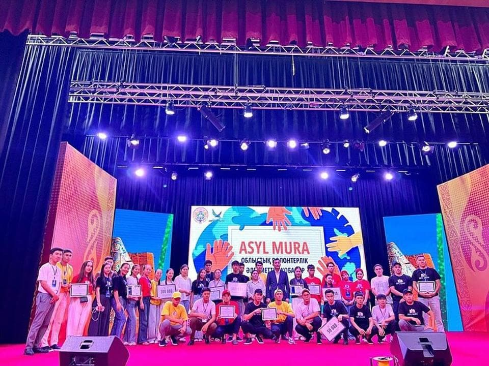 Түркістанда «Asyl mura» волонтерлік жобалар байқауы өтті