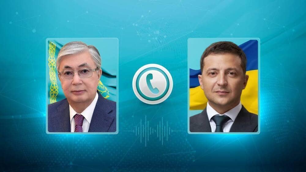 «Қақтығысты байыпты түрде шешу маңызды»: Тоқаев Зеленскиймен сөйлесті
