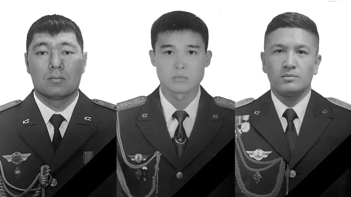 Сорбұлақ апаты: министрлік қаза болған 3 ұшқыштың есімін атады