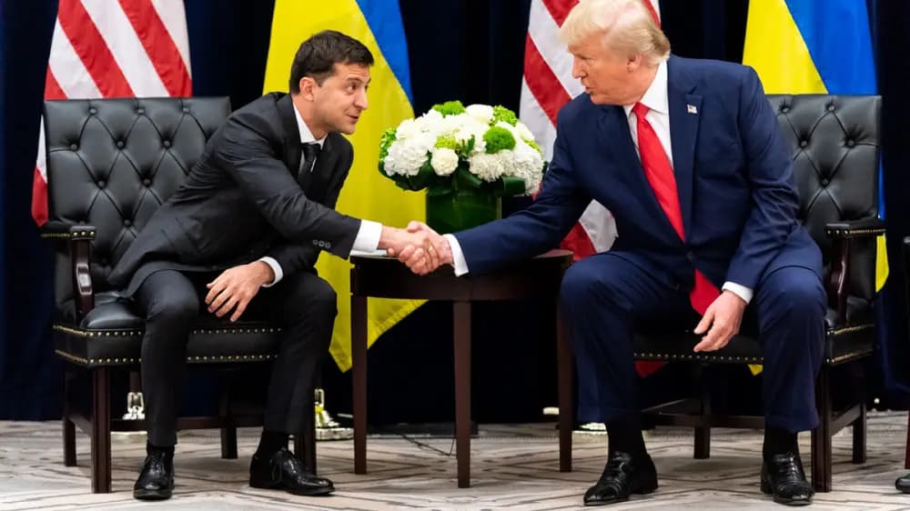 Зеленский соғысты аяқтау мәселесін талқылау үшін Трамппен Вашингтонда кездесетінін мәлімдеді