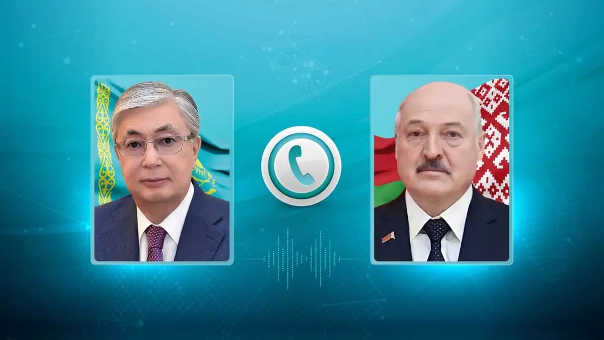 Тоқаев Лукашенкомен телефон арқылы сөйлесті
