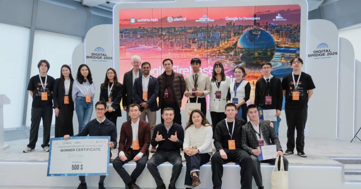 EbitDaddy: Қазақстандық ЖИ-стартап Astana Hub-та өткен Google чемпионатын жеңіп алды