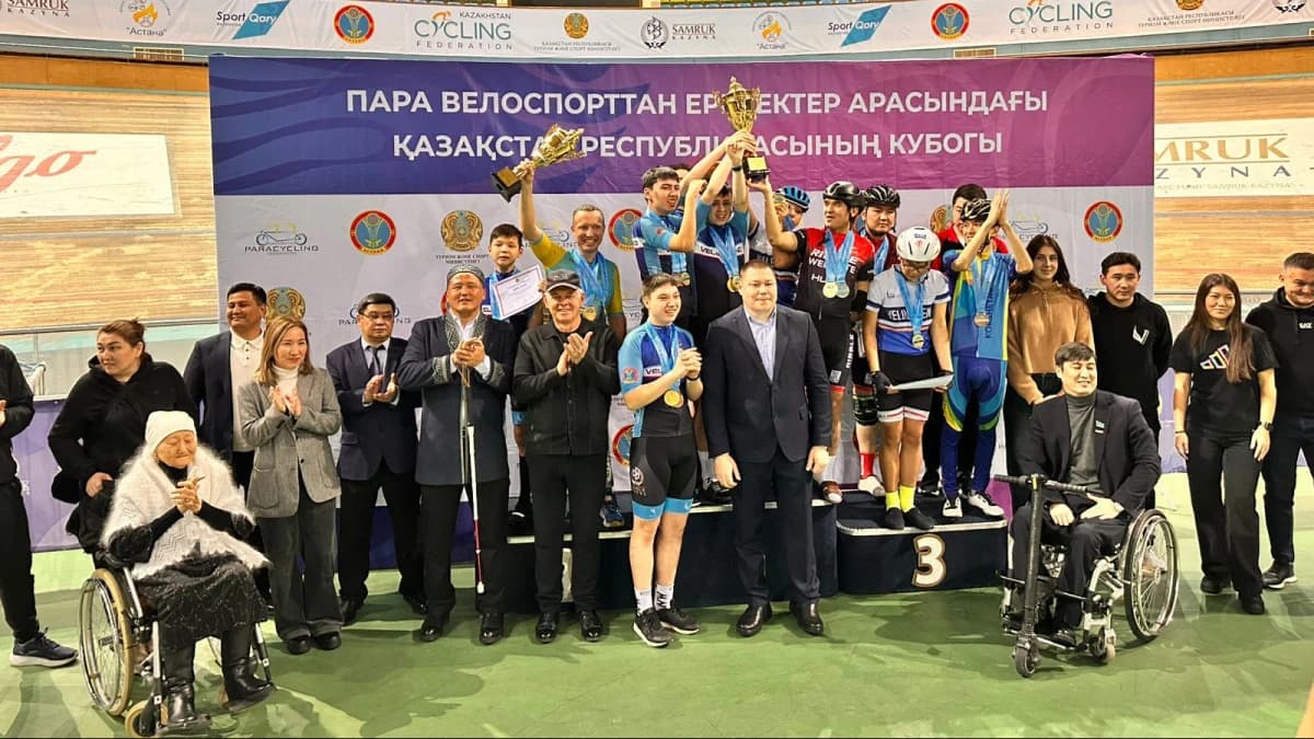 Ерекше жігер: паравелоспорттан ел Кубогының жеңімпаздары анықталды