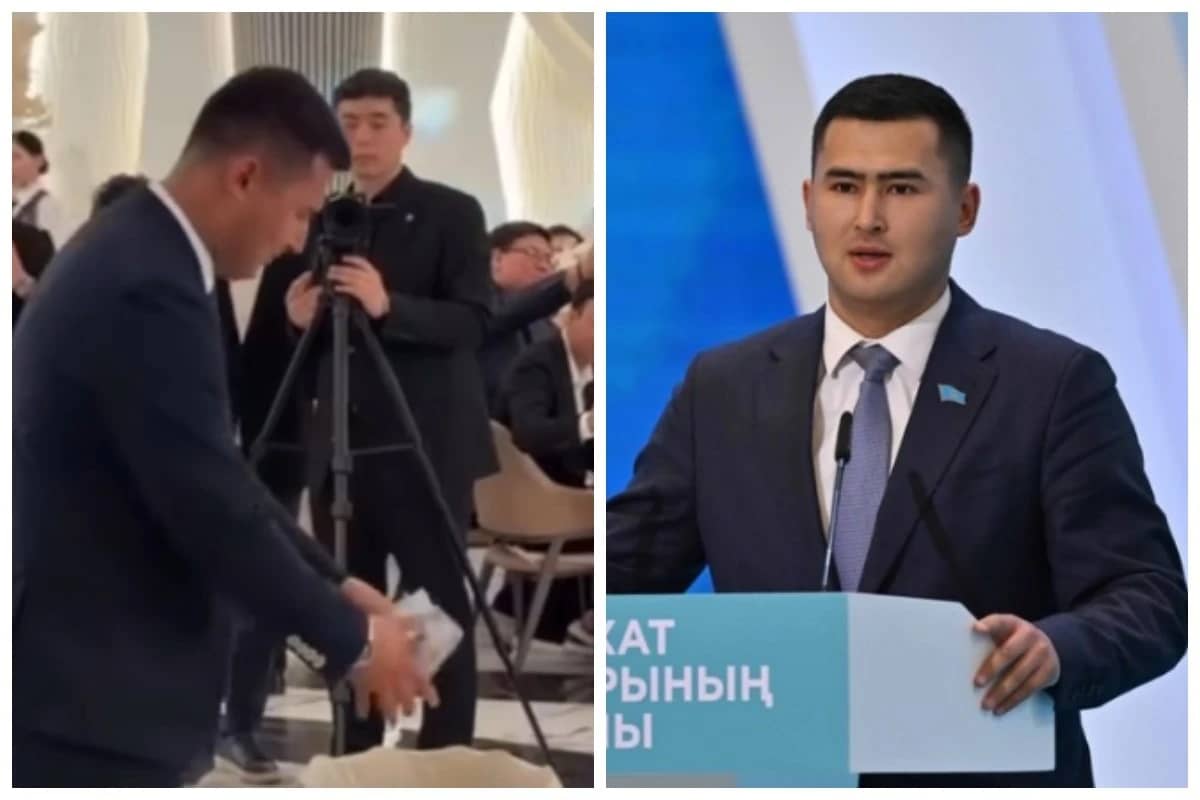 «Мақтану ойымда болған жоқ»: Ақтөбеде беташарда миллиондап ақша шашқан депутат жазаланды